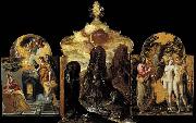 El Greco The Modena Triptych china oil painting reproduction